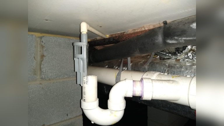 Water Softener Air Gap Leaking