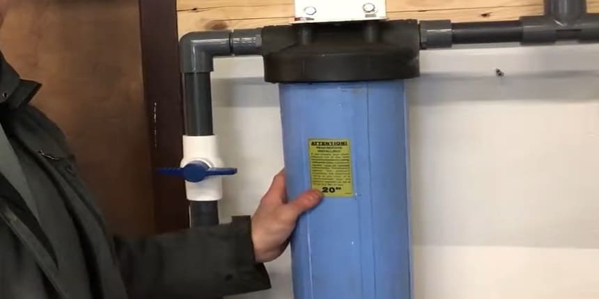 water softener filter for home