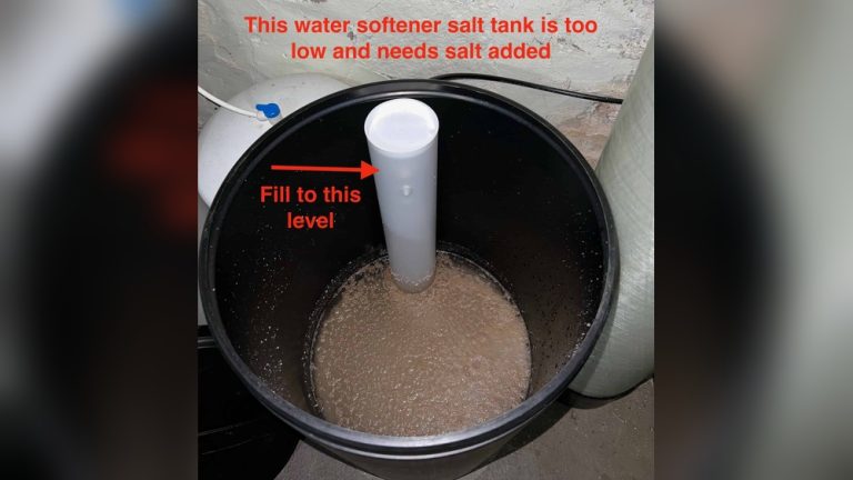 Water Softener Salt Level Setting