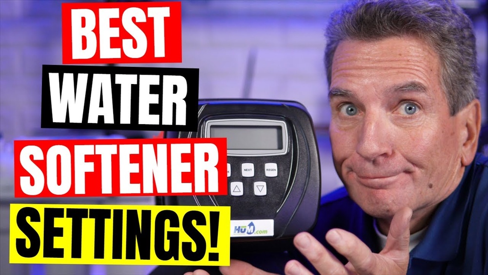 Water Softener System Settings