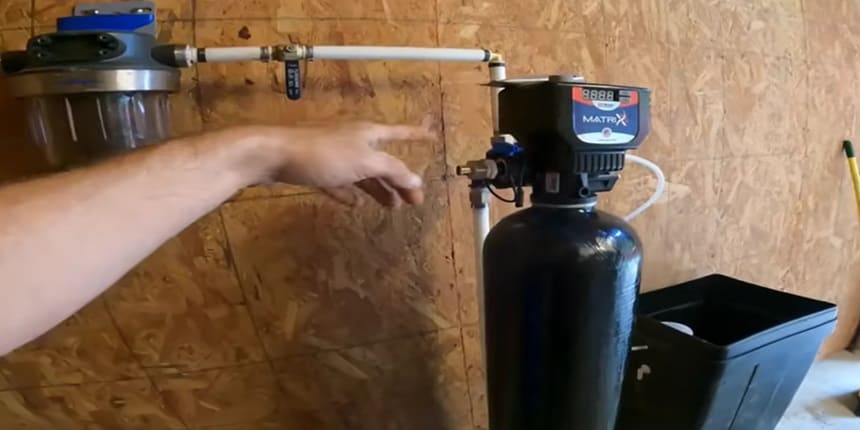 installing water softener yourself